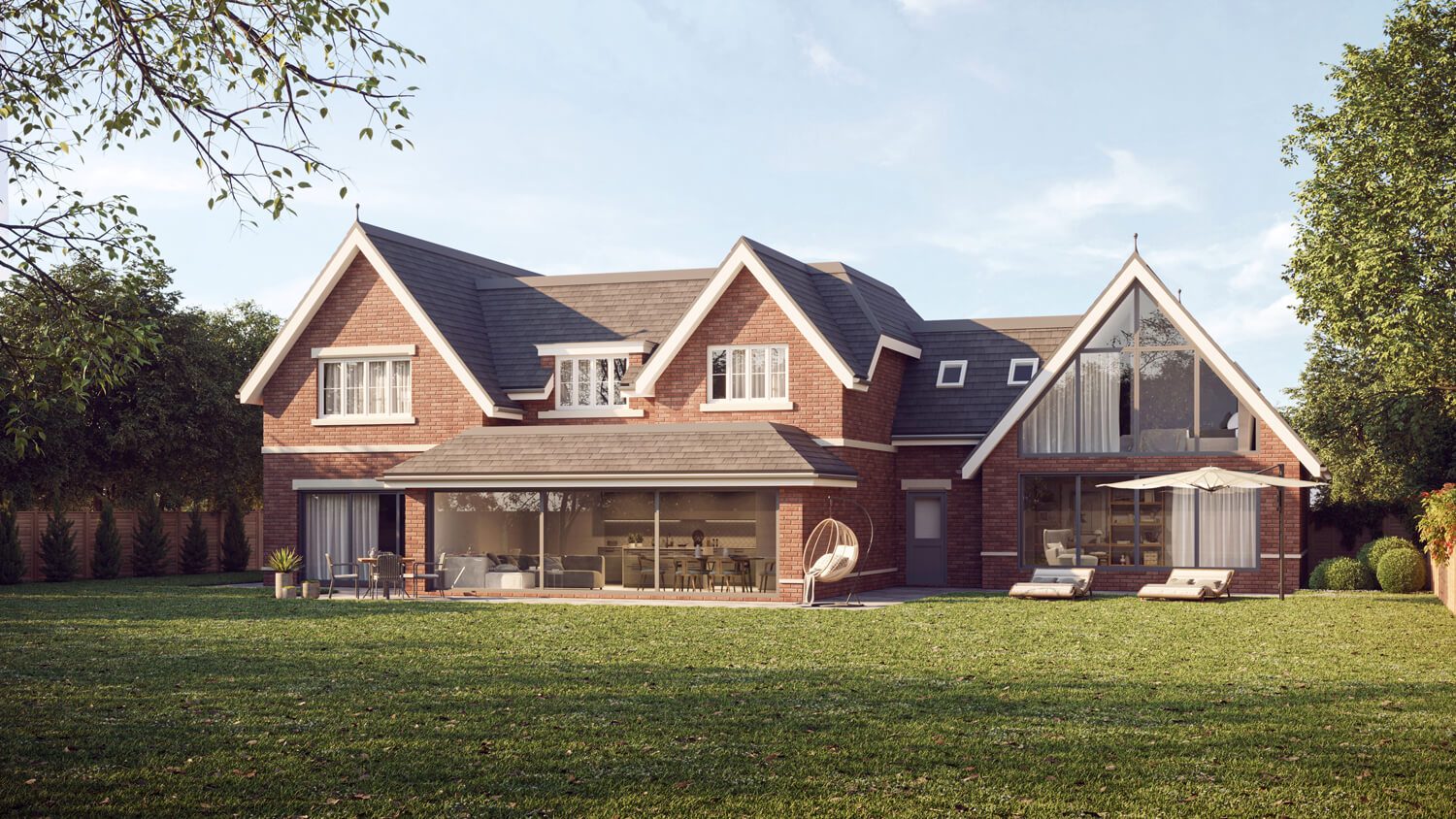 Wisteria – rear CGI